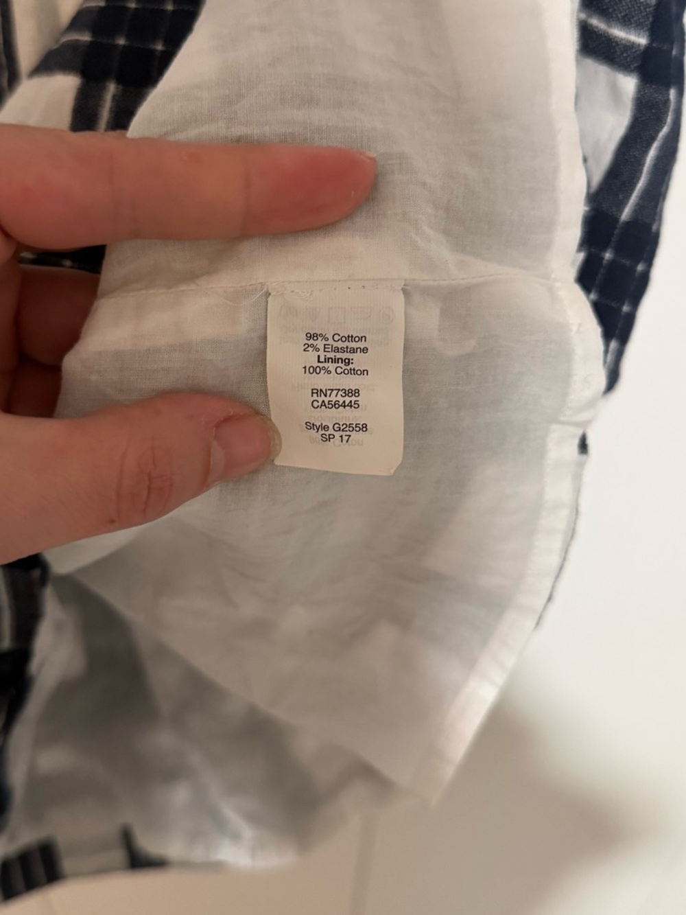 Madewell Leighton Plaid Vneck Shift Dress size 6 - Picture 4 of 5
